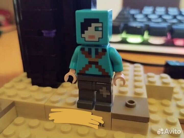 Lego minecraft фигурка