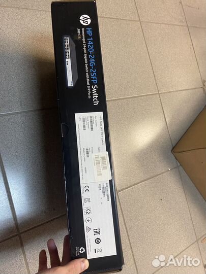 Коммутатор hpe 1420-24g-2sfp switch