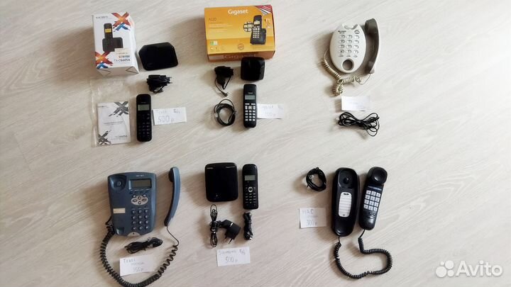 Телефоны домашние беспроводные и обычные