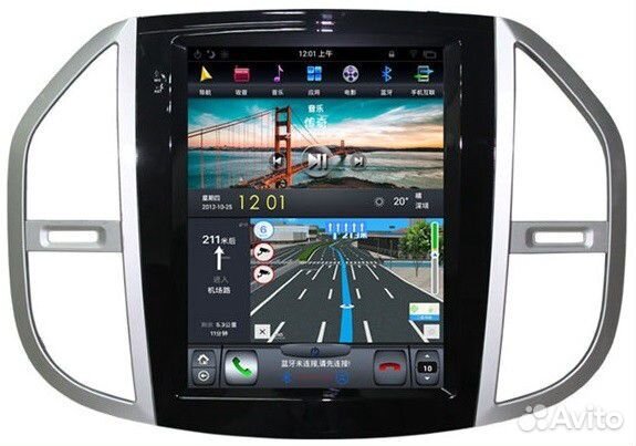 Магнитола для Mercedes Vito