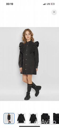 Джинсовое платье для девочки