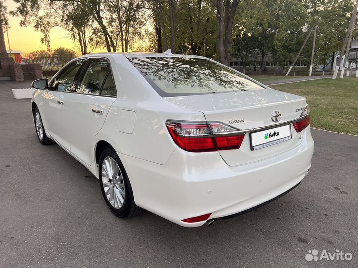Toyota Camry 2.5 AT, 2015, 165 000 км