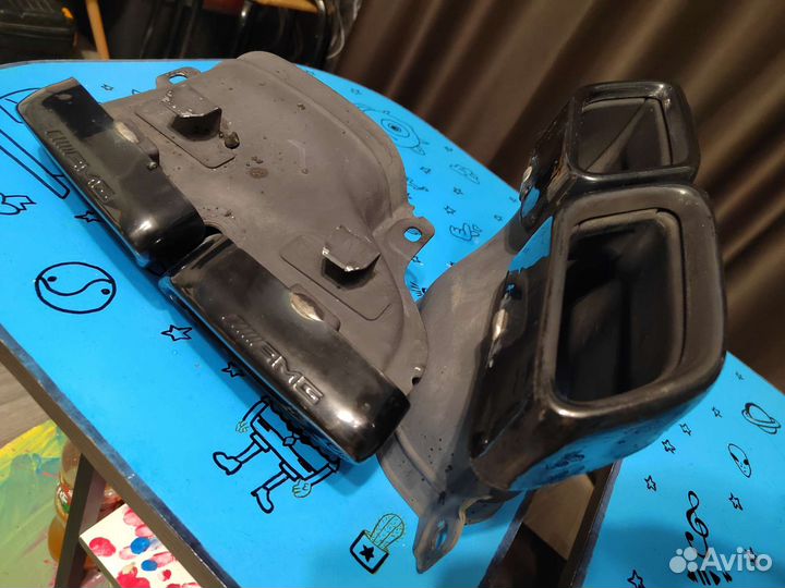 Насадка на глушитель amg