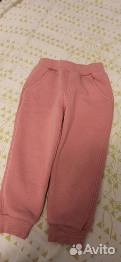 Спортивный костюм для девочки на флисе 92