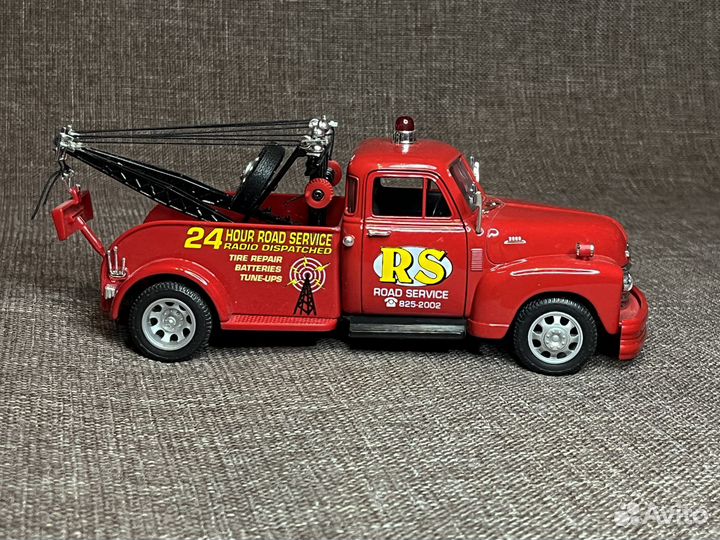 Chevrolet Pick Up 1953 эвакуатор 1:24 1/24 Welly