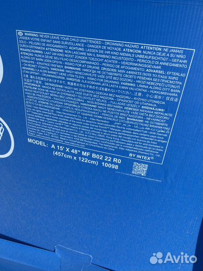 Каркасный бассейн новый