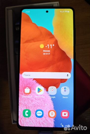 Дисплей samsung a51