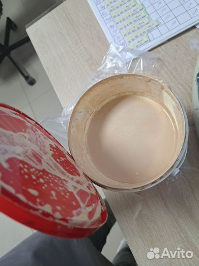 Краска эмаль бежевая