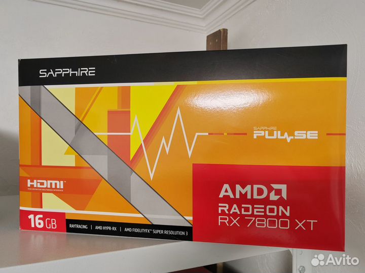 Radeon rx 7800 XT Sapphire Pulse