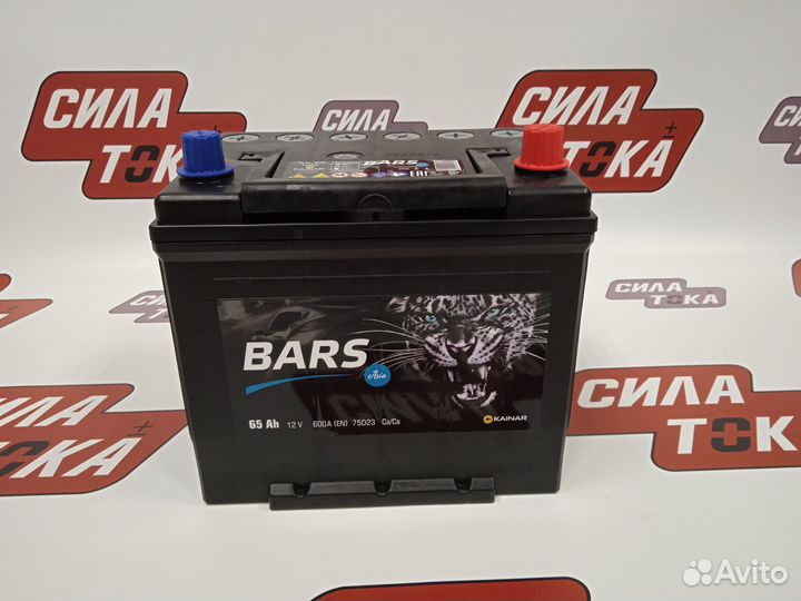 Аккумулятор Bars Asia 65Ач 600А