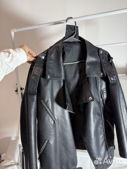 Кожанка женская