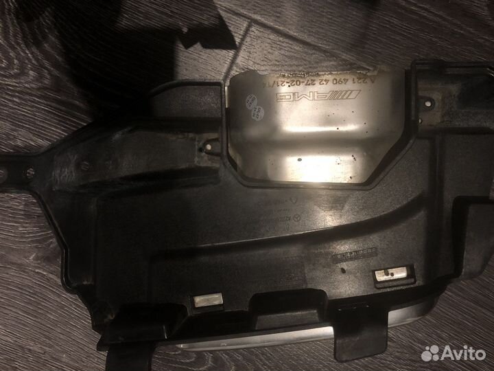 Диф узор бампера w222 нижняя юбка Насадки