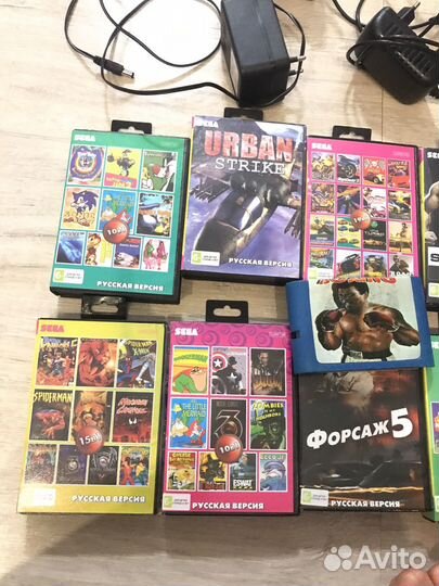 Картриджи для sega