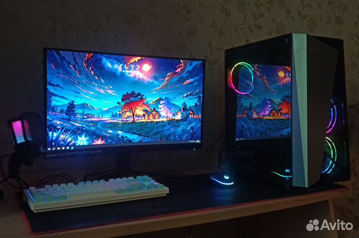 Игровой пк RTX 2060 Super / i5-10400f / 16gb ram