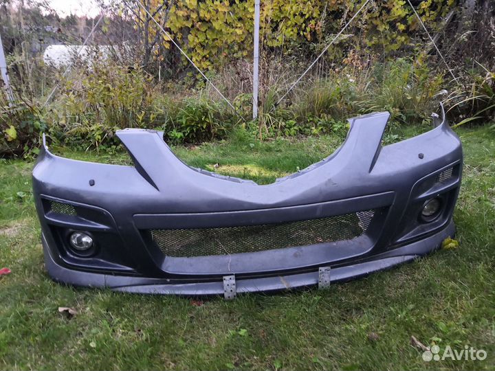 Бампер передний Мазда 3 бк седан