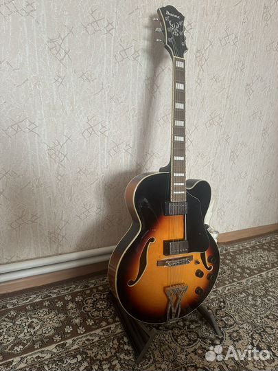 Электроакустическая гитара Ibanez AF75 BS