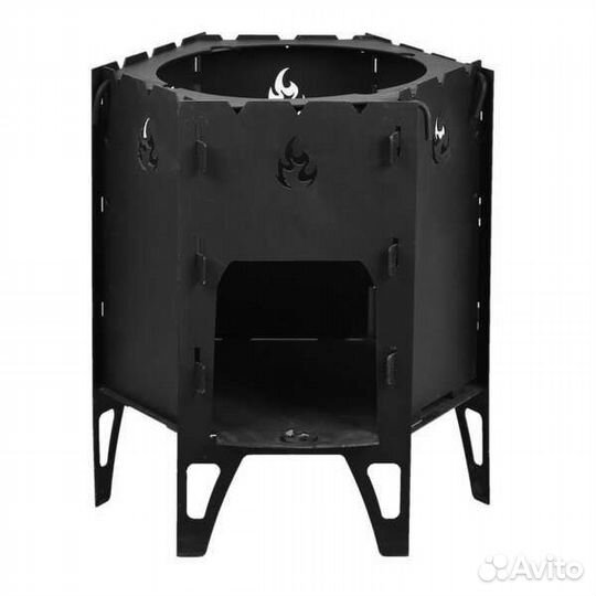 Печь под казан, шашлык универсальная походная