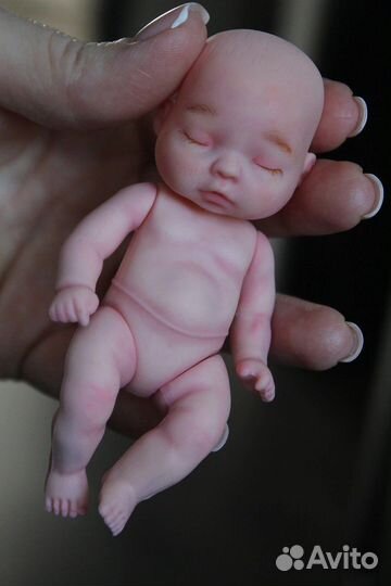 Кукла мини реборн ооак кастом