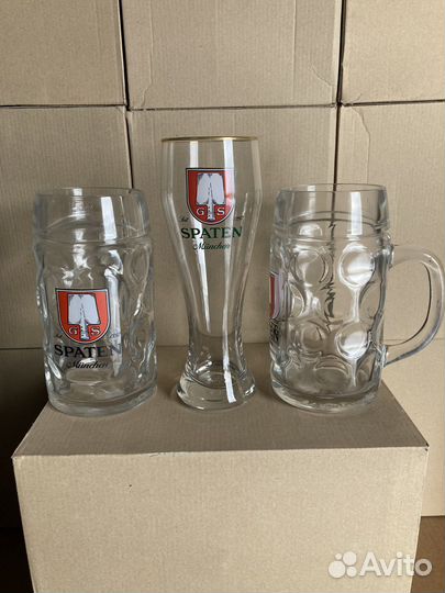 Spaten пивные кружки и бокалы