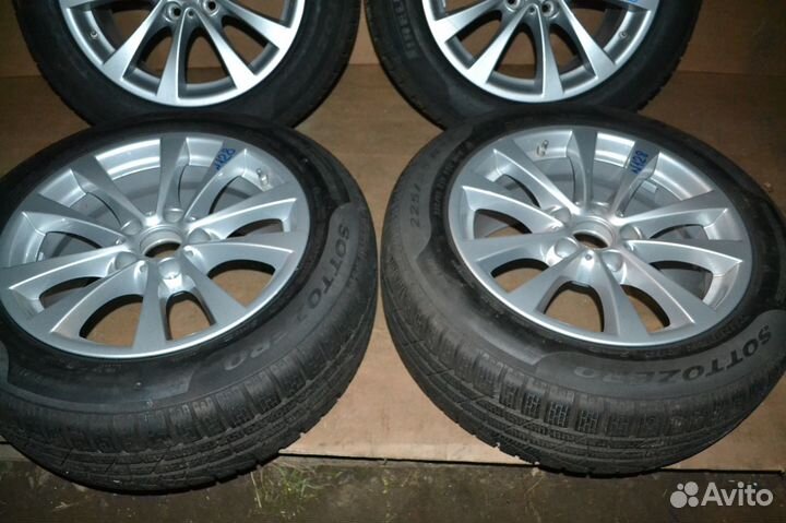 Диски BMW R17 с всесезонными шинами 225 55 17
