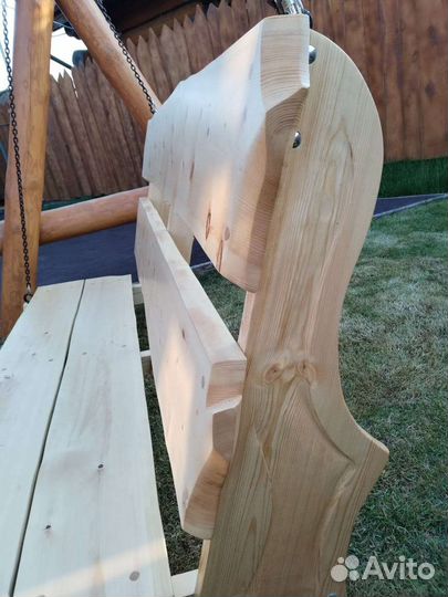 Садовые качели под ключ