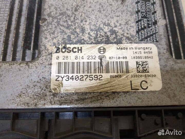 Блок управления двигателем Suzuki SX4, 2009