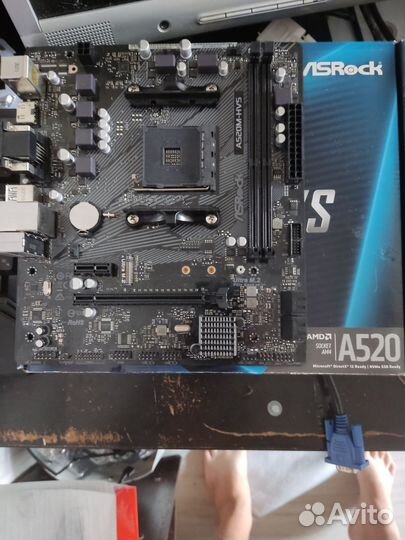 Материнская плата am4 a520