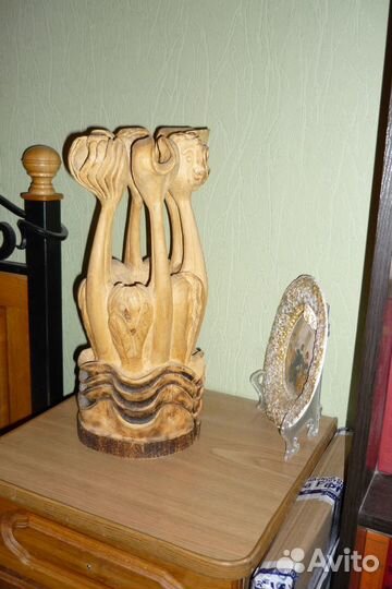 Ваза/натуральное дерево