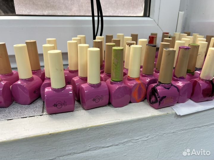 Гель лак цветной