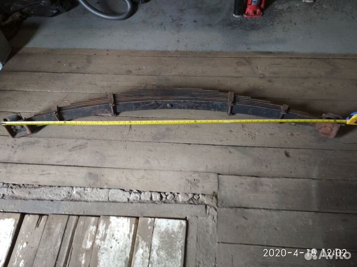 Рессора газ 53, 66, паз 9листов