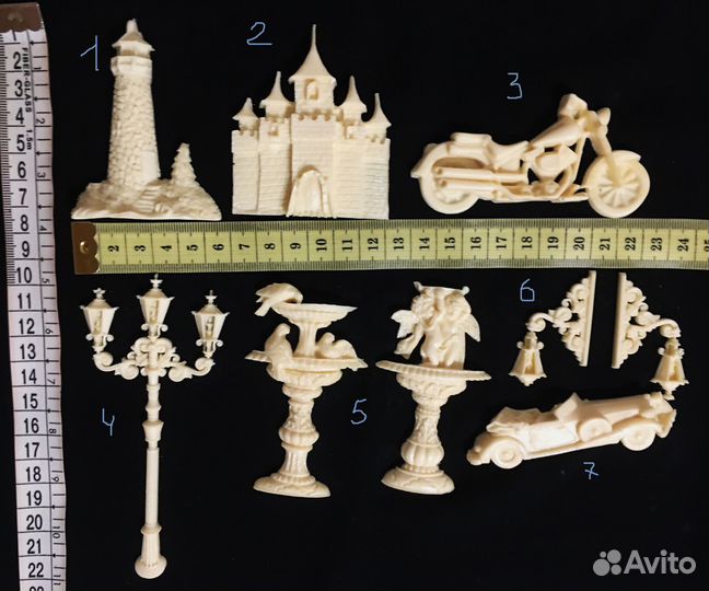 Декоративные элементы (отливки) для творчества