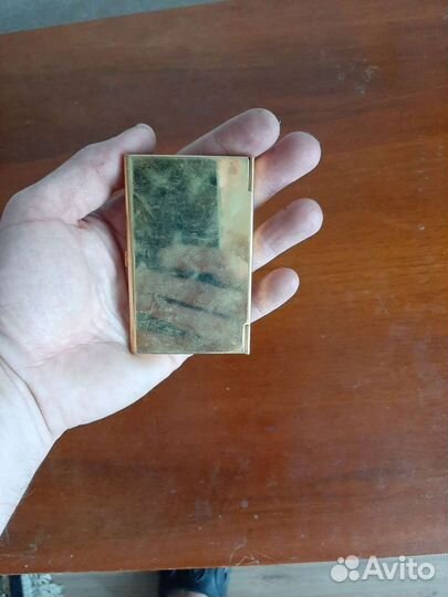 Визитница металлическая