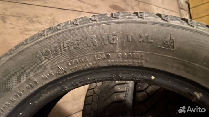 Continental ContiIceContact 195/55 R16 91T