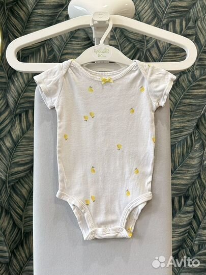 Боди carters для девочки 62 68