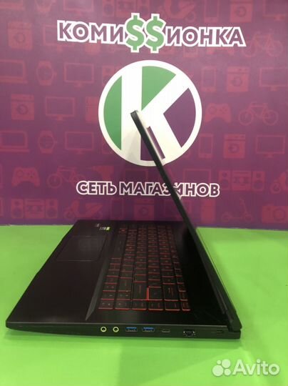 Игровой Ноутбук MSI I5-11/24/500SSD/256SSD/RTX3050