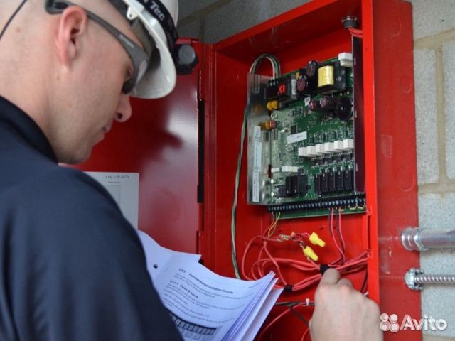Монтаж пожарной и охранной сигнализации