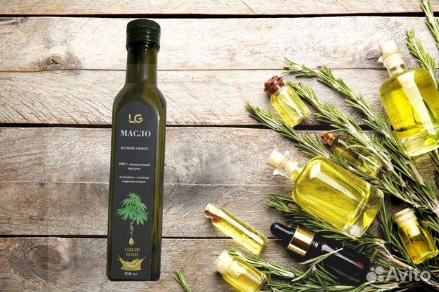 Масло конопляное холодного отжима К054