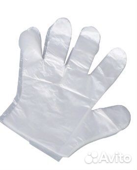 Перчатки одноразовые пнд 100шт