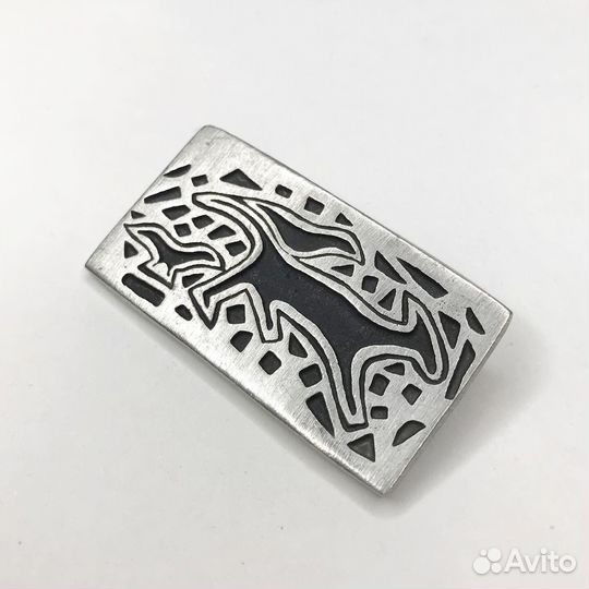 Alice Seely винтажная брошь лиса