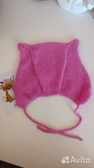 Шапка детская. Вязанная