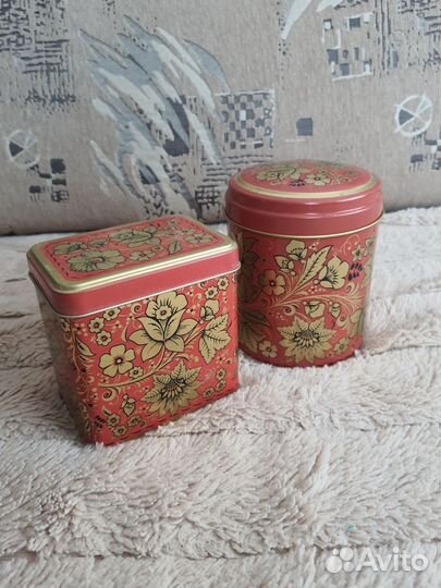 Жестяные банки для хранения