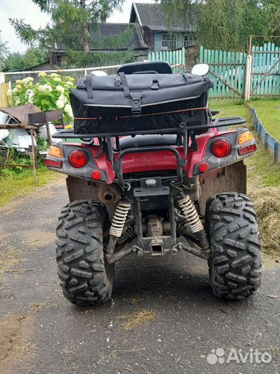 Квадроцикл с прицепом
