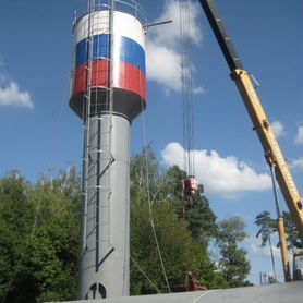 Водонапорная башния Рожновского. вбр