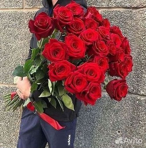 Метровые розы с доставкой