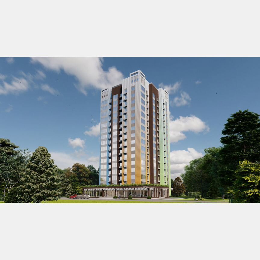 1-к. квартира, 39,9 м², 1/9 эт.