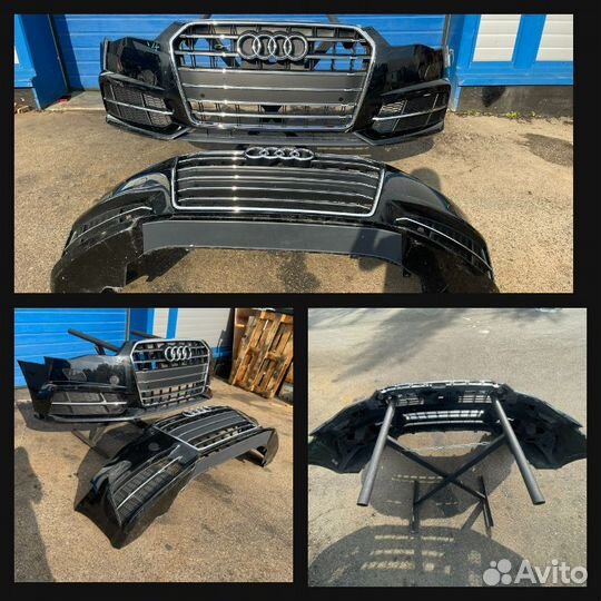 Бампер передний в сборе Ауди А6 C7 2014-2018