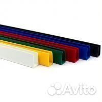 Торцевой профиль для поликарбоната 20 мм