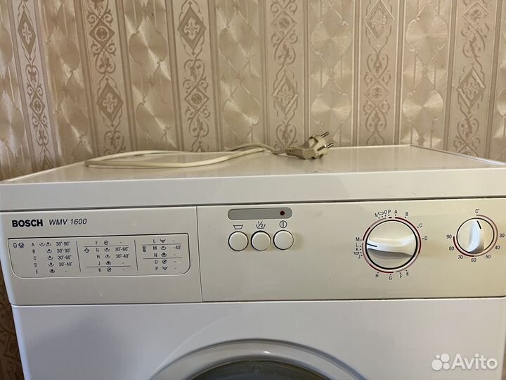 Стиральная машина Bosch wmv 1600 1998 года