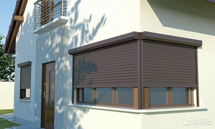 Рольставни для витрин с гарантией