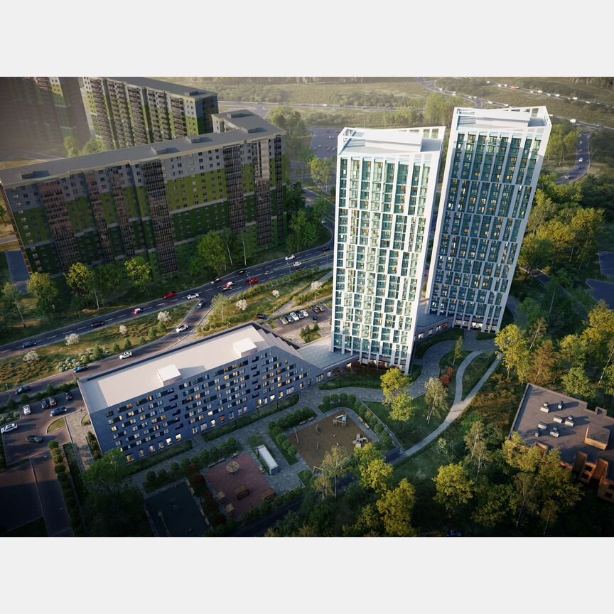 1-к. квартира, 34 м², 2/7 эт.